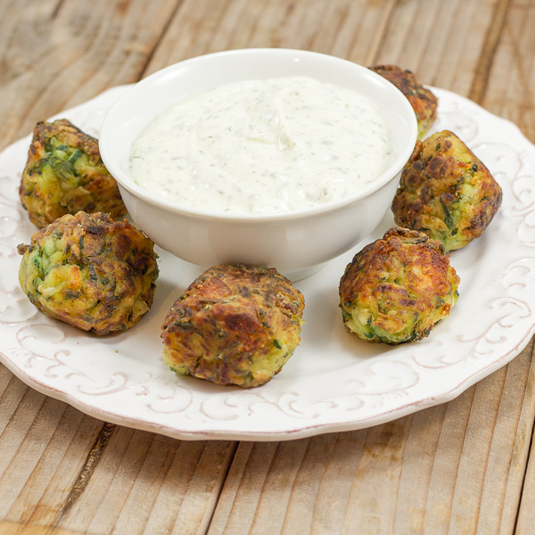 Kolokythokeftedes | Fried Zucchini Fritters