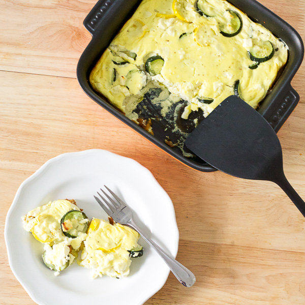 Zucchini Gratin With Greek Yogurt