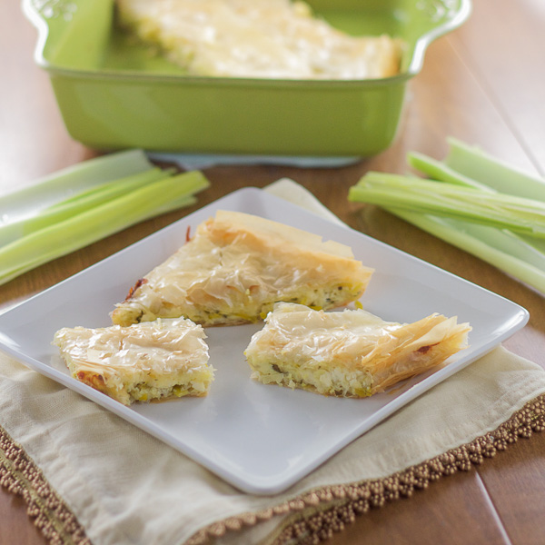 Greek Leek Pie | Prasopita