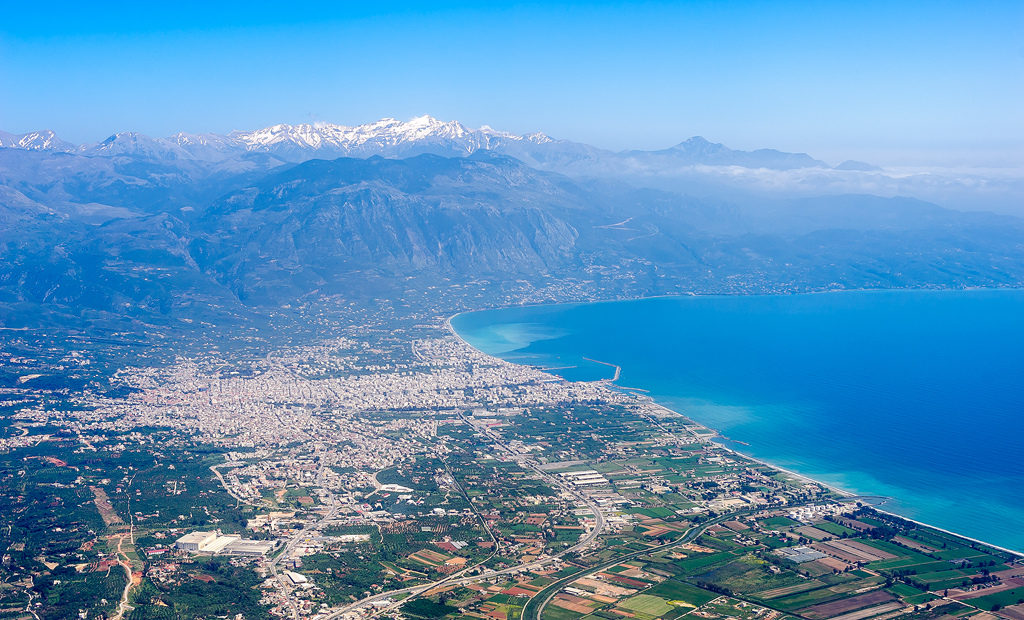 Overview of Kalamata Greece